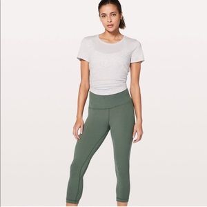 Lululemon align crop 21” size 2